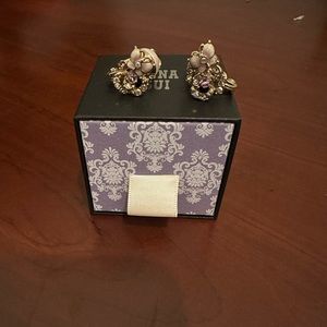 Anna Sui Butterfly 🦋 Clip On Earrings